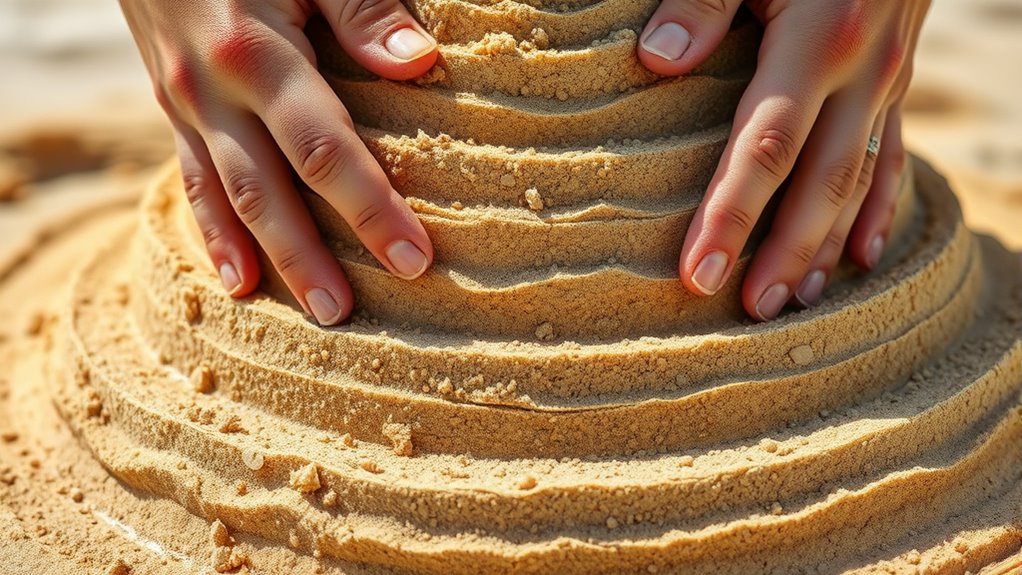 layer compact moisture control