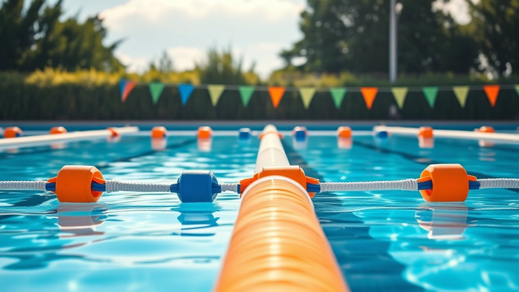 maintain consistent buoy spacing