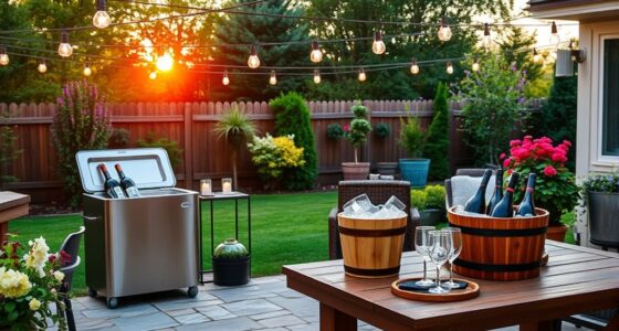 maintain optimal wine temperatures