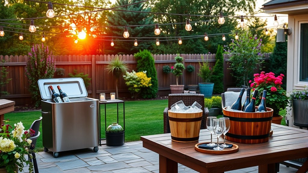 maintain optimal wine temperatures