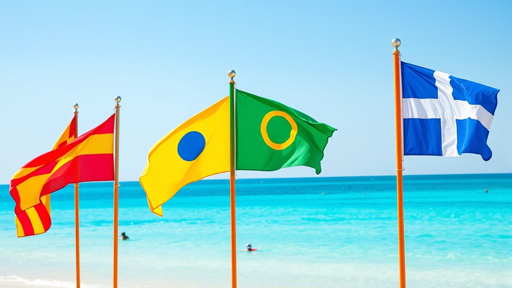 maritime flags convey important messages