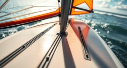 mast track adjustment technique