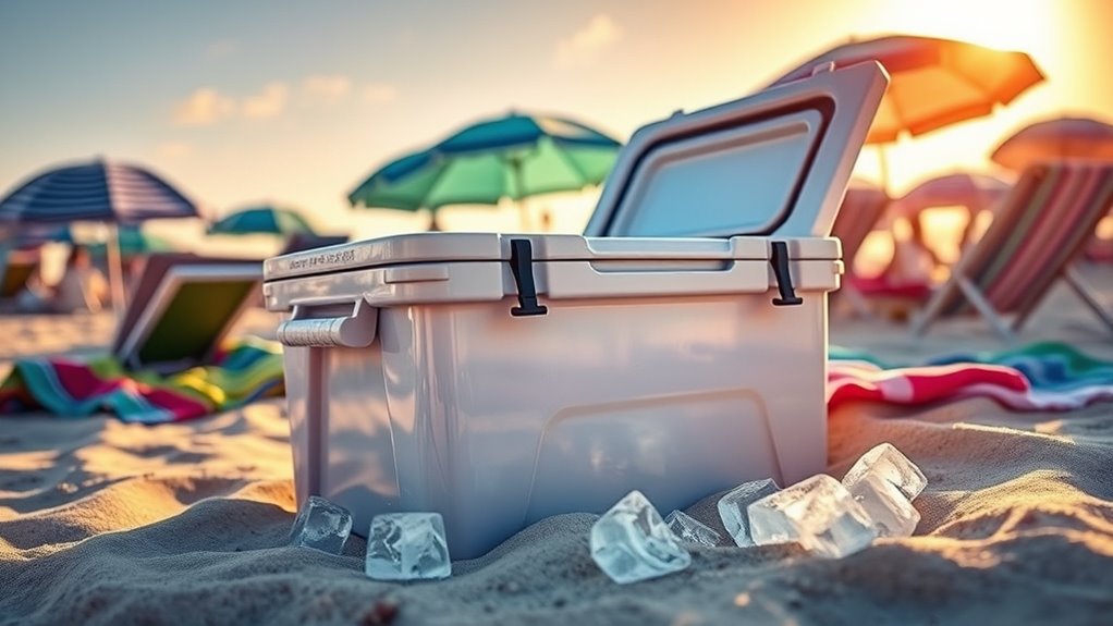 maximize cooler ice retention