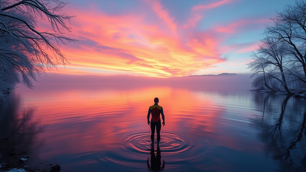 morning cold water immersion