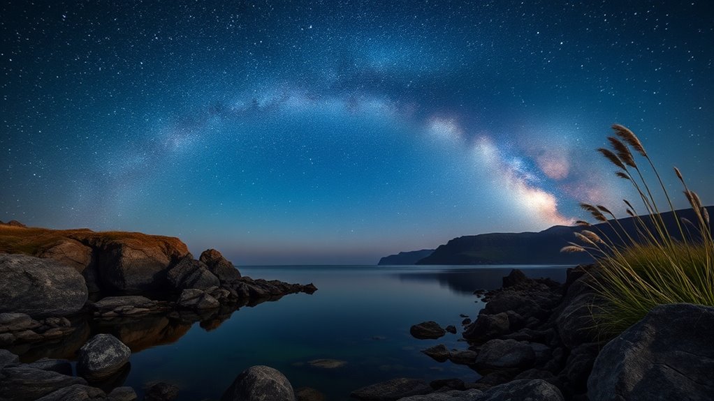 optimal coastal stargazing conditions