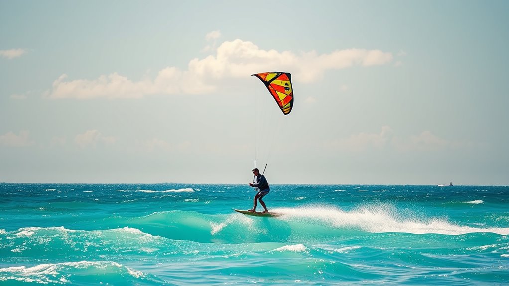 optimal kitesurfing wind conditions