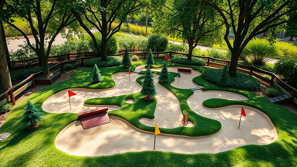 optimal mini golf site selection