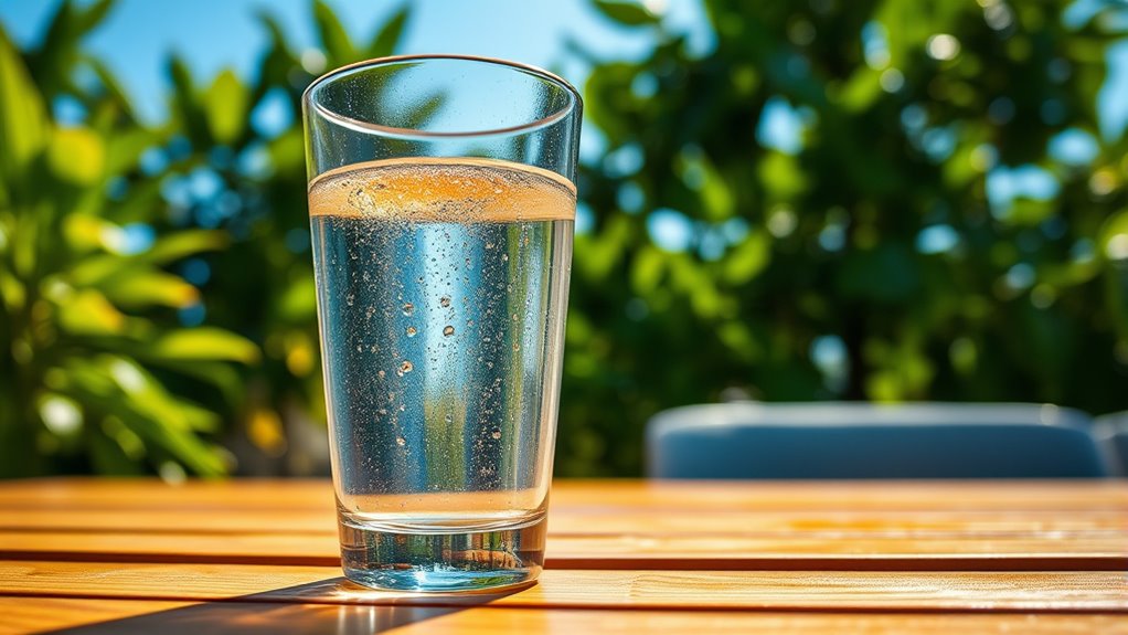 optimal water intake in heat
