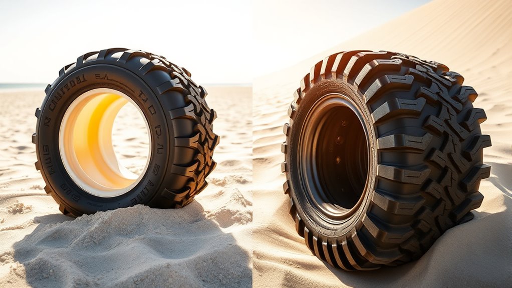 optimizing soft surface traction