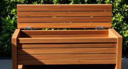 outdoor bench ventilation design