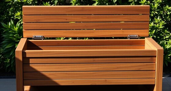 outdoor bench ventilation design