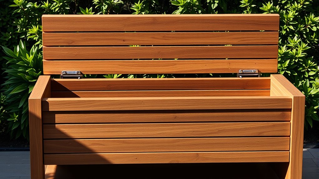 outdoor bench ventilation design