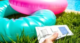 pool float material repair