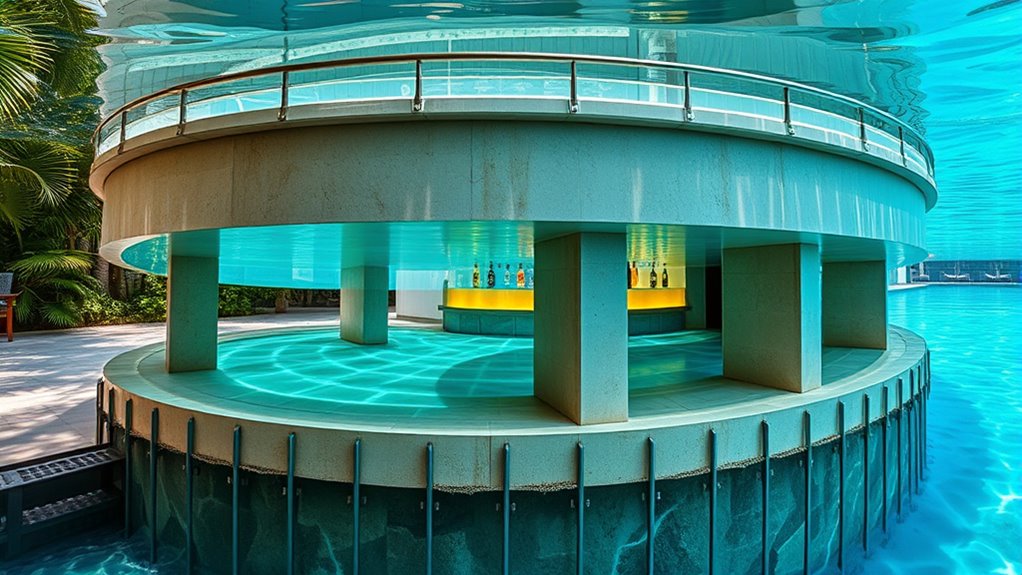 pool structure reinforcement assessment