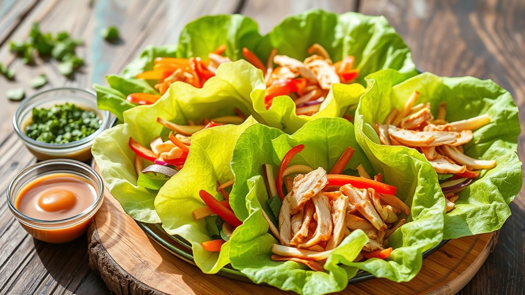 portable fresh flavorful wraps