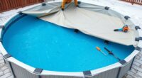 prepare pool for cold