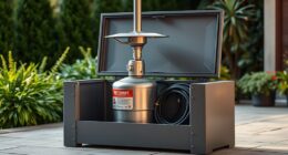 propane heater storage safety