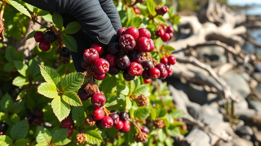 proper berry handling and safety