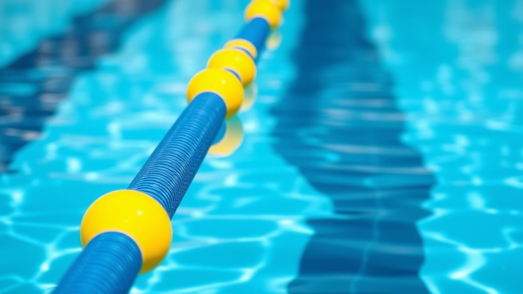 proper swim rope tensioning