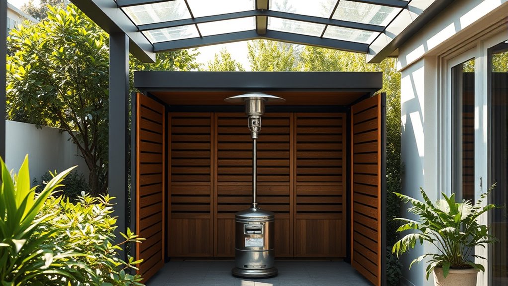 protect patio heater from elements