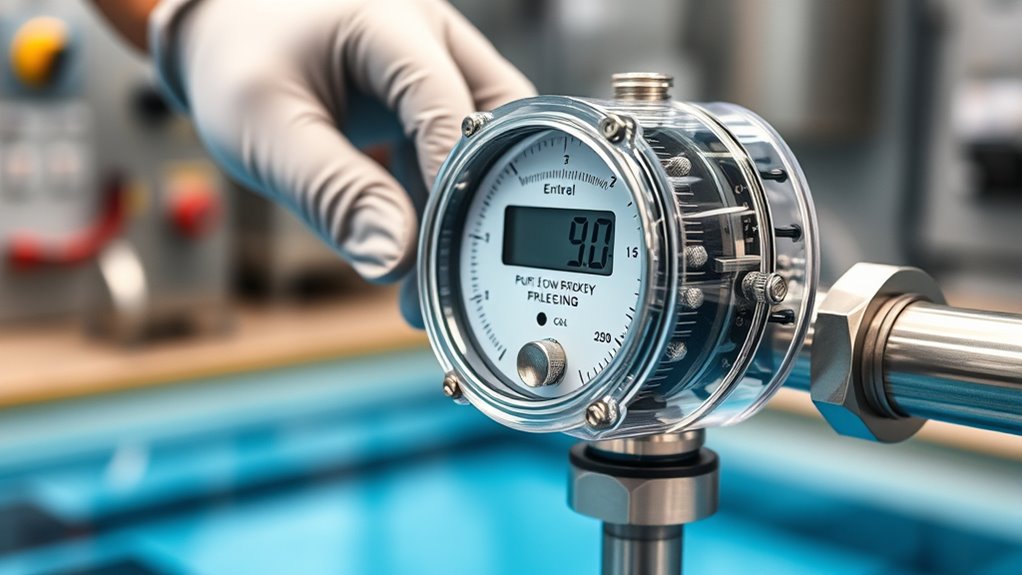 regular flow meter calibration