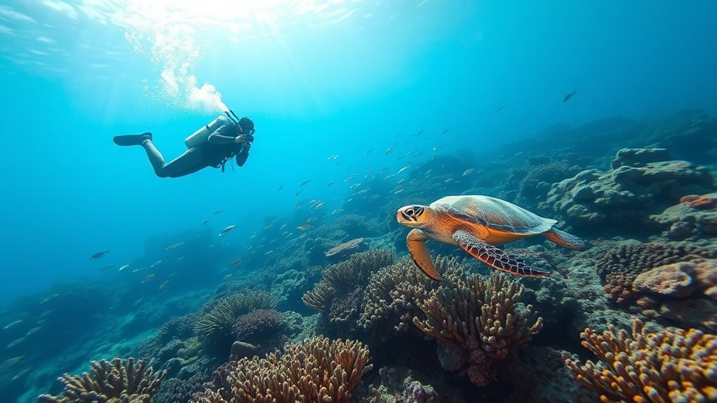 respect marine life boundaries