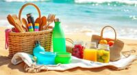 reusable eco friendly picnic supplies