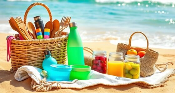 reusable eco friendly picnic supplies