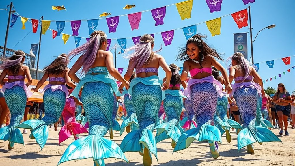 safe comfortable mermaid costumes