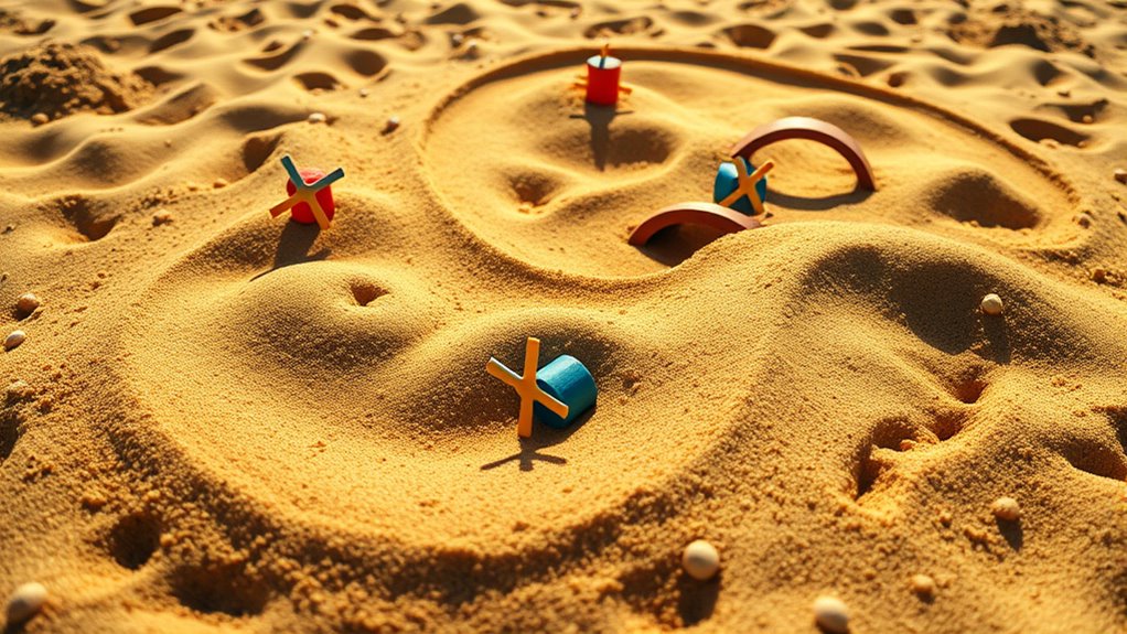 sand course obstacle design