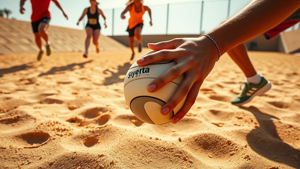 sand court safety precautions