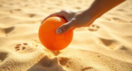 sandhandball court specifications
