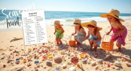 seashore scavenger hunt lists