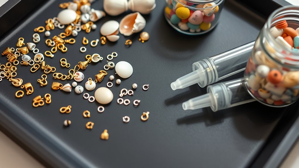 secure organized jewelry assembly