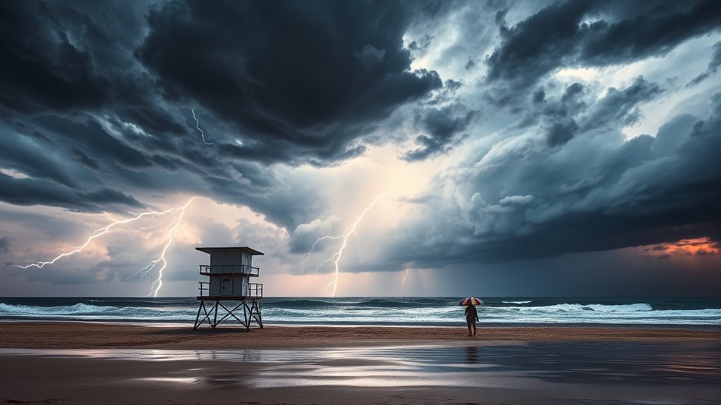 seek shelter and stay safe