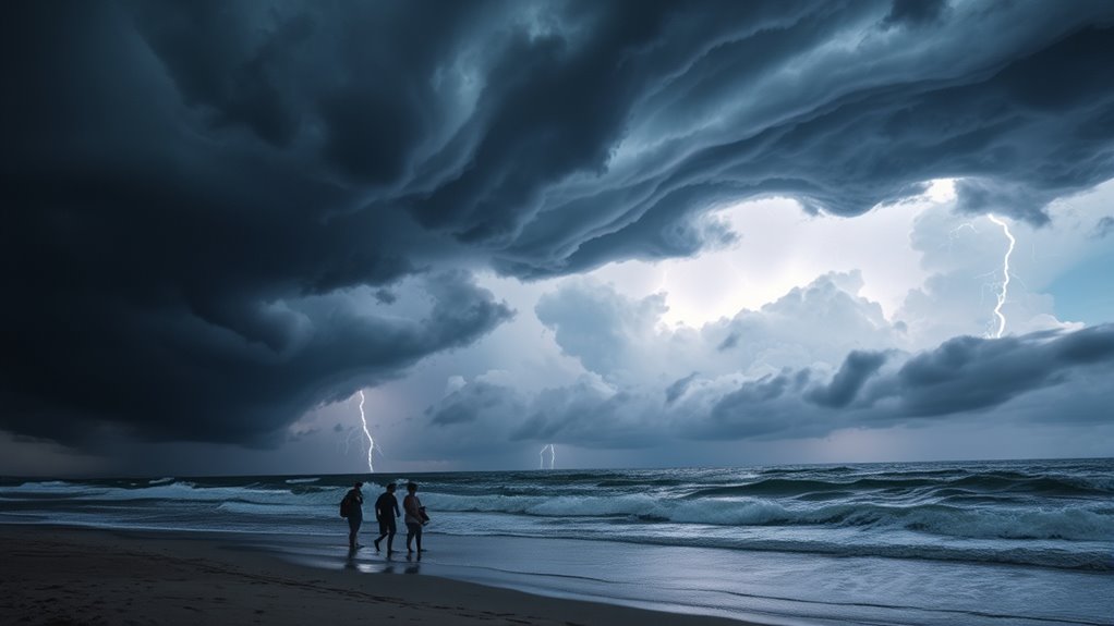 signs of an impending storm