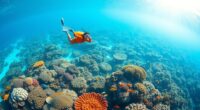 snorkeling reef trail mapping