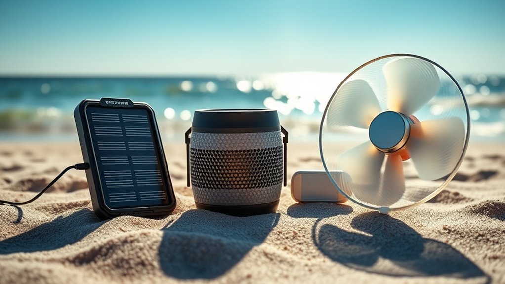 solar beach gadget essentials
