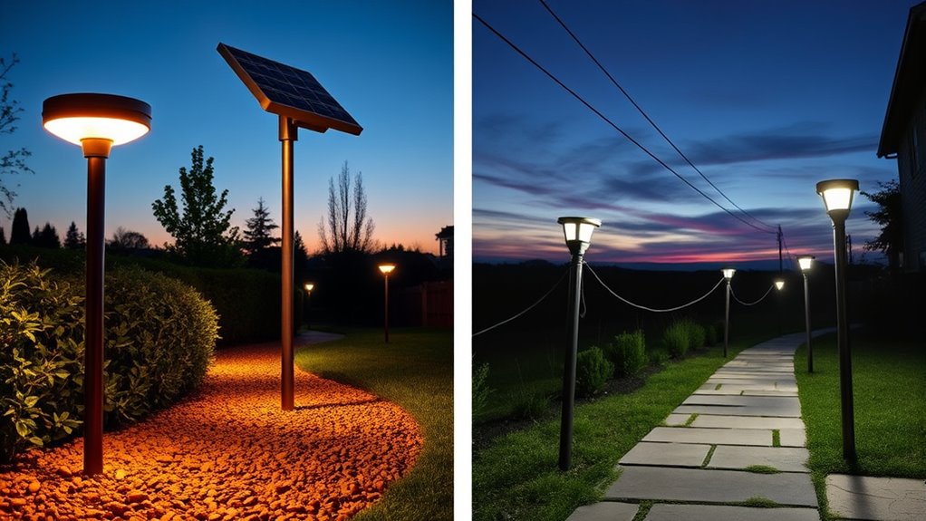 solar versus low voltage wiring