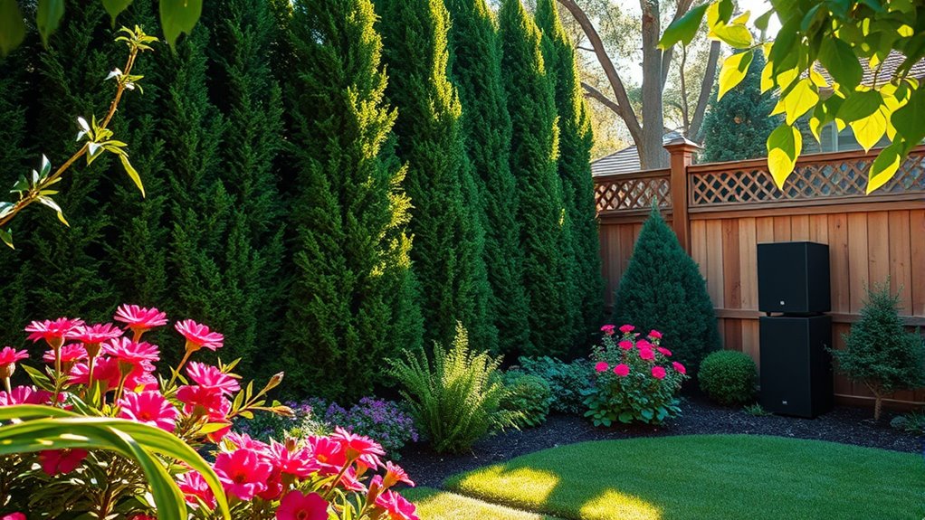 soundproofing with barriers landscaping