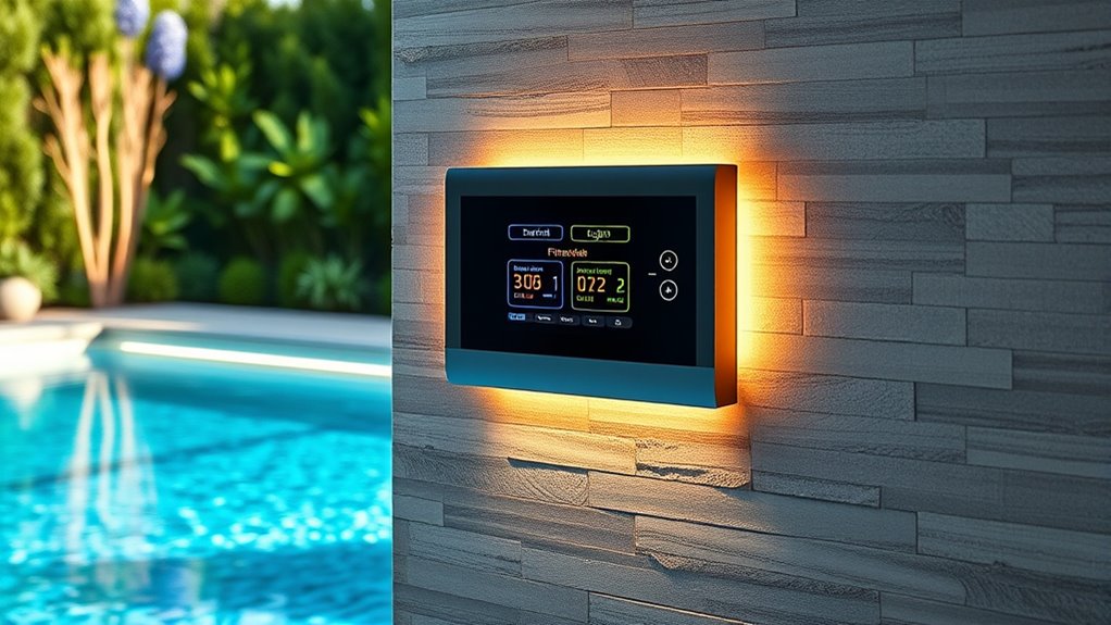 streamlined pool maintenance and ambiance