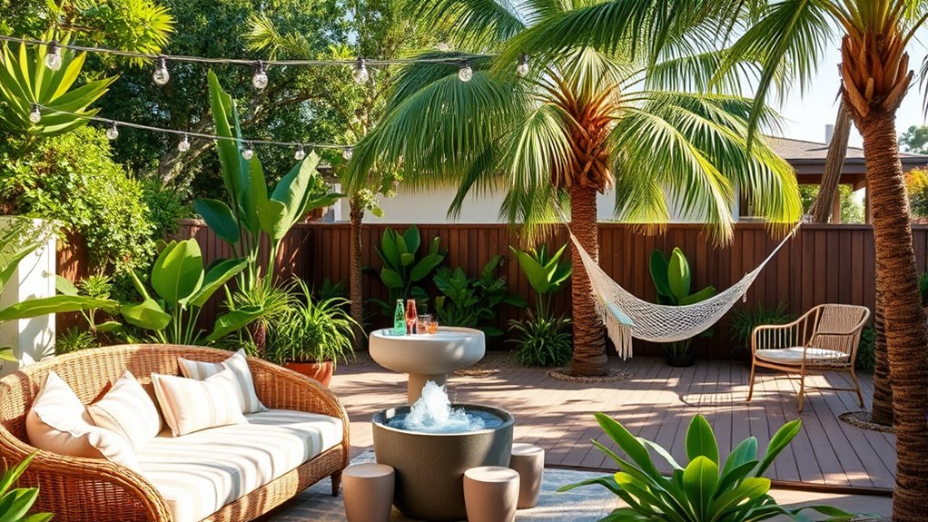 transform relaxing outdoor retreat