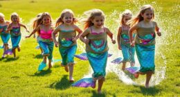 unique mermaid sack race