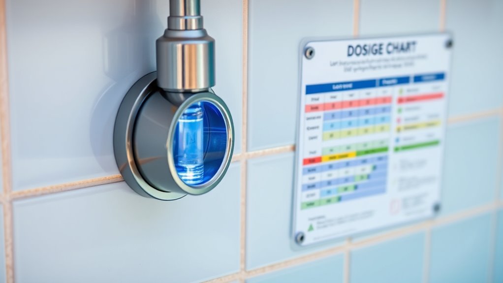 uv sanitizer dosage instructions