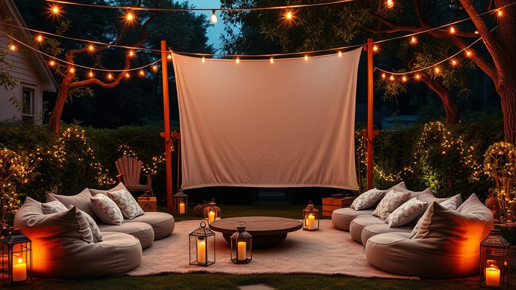 warm inviting ambient lighting