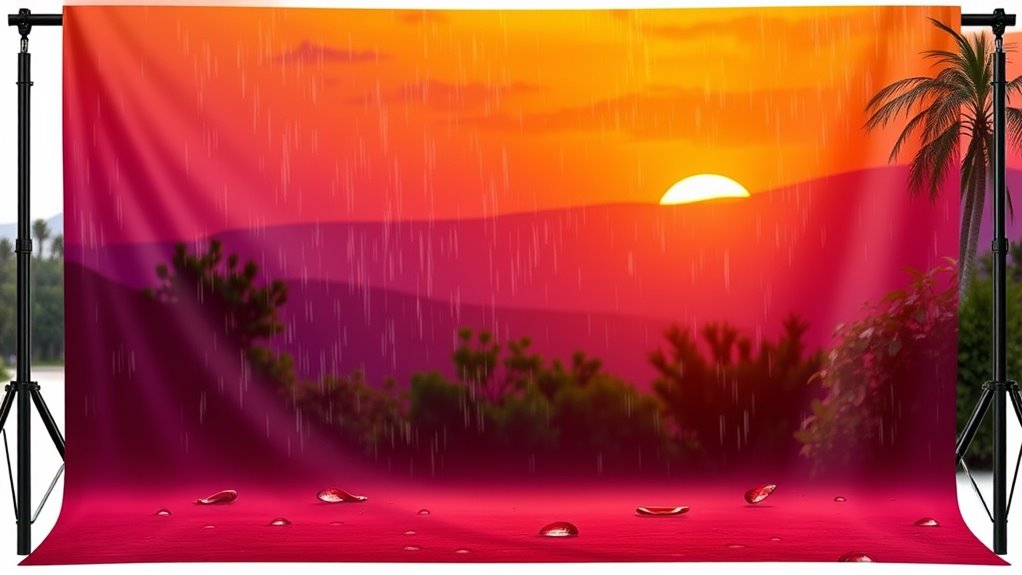 weatherproof outdoor photo backdrops