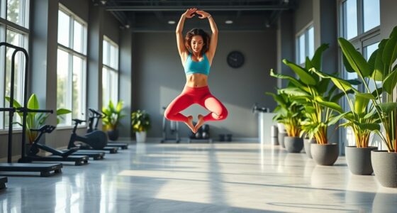 add floating to workouts