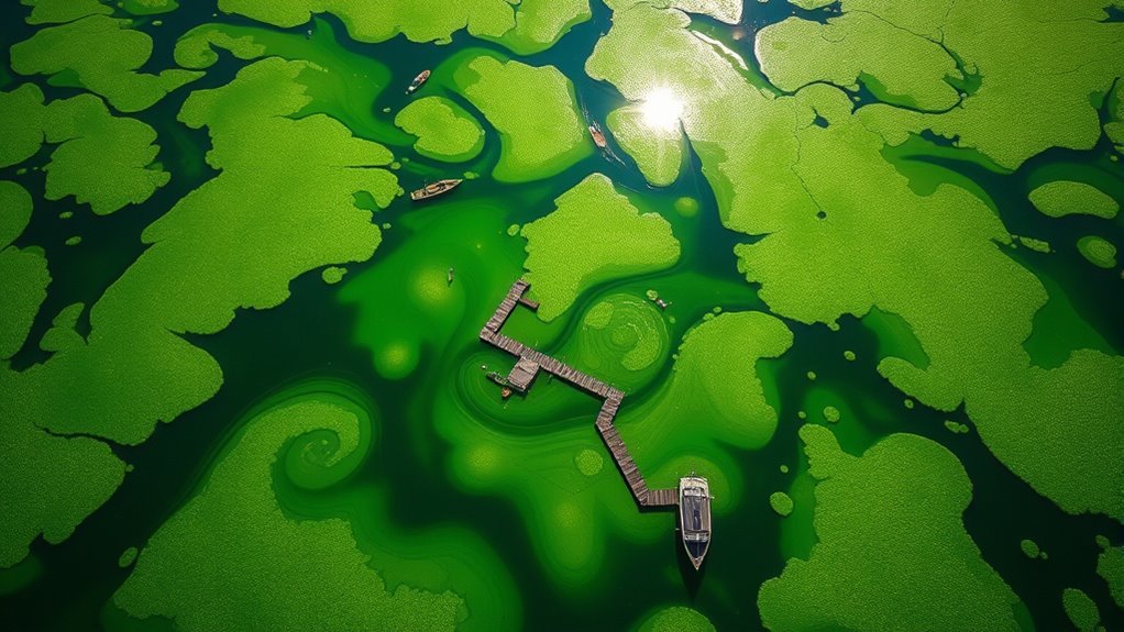 algae bloom environmental disruption