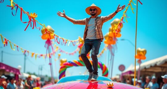 balance and stand confidently