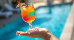 balancing drinks without spilling